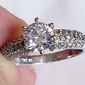 GIA 1.50ct 18kt Certified Diamond Engagement Ring